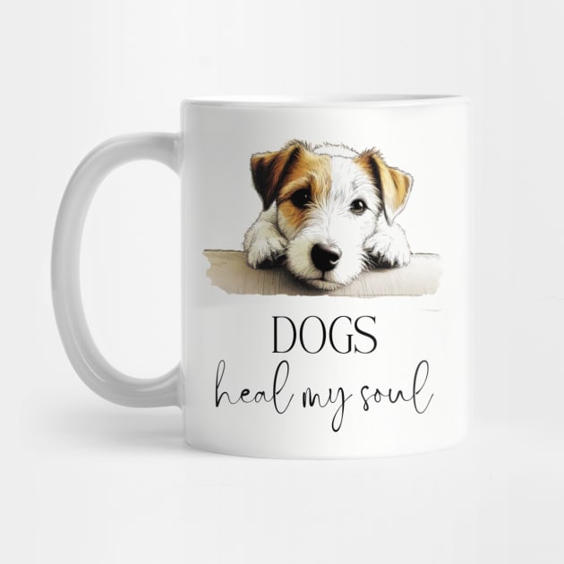 DOGS Heal my Soul - Jack Russel Terrier by ZogDog Pro